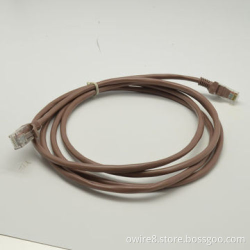Patch Cords Cat 5e UTP 26awg Copper CCA, New PVC